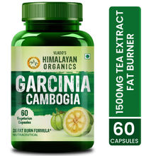 Vlado's Himalayan Organics Garcinia Cambogia Tea Extract 1000mg Supplement Fat Burner Capsules