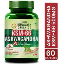 Vlado's Himalayan Organics Ksm 66 Ashwagandha I Boost Energy, Strength, Stamina & Anxiety Capsules