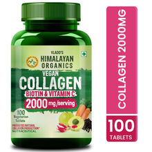 Vlado's Himalayan Organics Vlado's Vegan Collagen 2000Mg with Biotin and Vitamin C Tablets