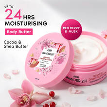 Nykaa Wanderlust Japanese Cherry Blossom Perfume Body Butter - 24 Hours Sakura & Deep Moisture