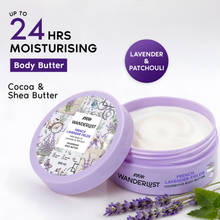 Nykaa Wanderlust French Lavender Perfume Body Butter - 24 Hours Calming Rich Moisture