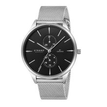 Strand By Obaku Beaufort Black Dial Multifunction Watch For Men (S703GMCBMC)