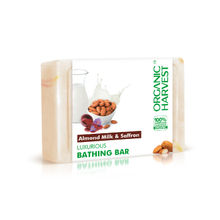 Organic Harvest Luxurious Almond Milk & Saffron Bathing Bar