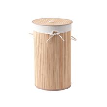 Mush Bamboo Laundry Basket for Clothes with Lid
