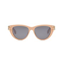 Roberto Cavalli For Women Light Pink Frame And Colored Lens Sunglasses