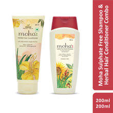 Moha Sulfate Free Herbal Shampoo + Conditioner Combo