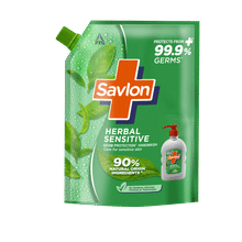 Savlon Herbal Sensitive Liquid Handwash Refill Pack For Sensitive Hands