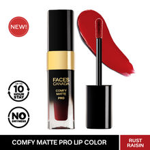 Faces Canada Comfy Matte Pro Liquid Lipstick - Rust Raisin 02