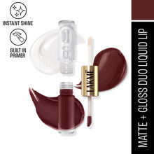 Lakme 9 To 5 Matte To Glass 2 in 1 Liquid Lipstick With Matte & Hi-Shine Gloss - Bold In Red