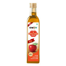 Onelife Organic Apple Cider Vinegar with strand of mother, Raw, Unfiltered, Unpasturised