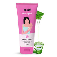 Plush All Natural Shaving Gel with Aloe Vera &Vitamin E Extracts