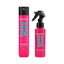 Matrix InstaCure Shampoo & Porosity Spray Combo, Ditch Damage from 1st Use, For All Hair Types