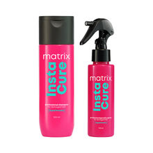 Matrix InstaCure Shampoo & Porosity Spray Combo, Ditch Damage from 1st Use, For All Hair Types