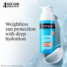 Neutrogena Hydro Boost Fluid Face Sunscreen Spf 50+, Hyaluronic Acid, Niacinamide & Pro Vitamin B5