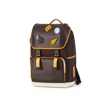MOKOBARA The Dodge Casual Use Space Station Coffee Brown Backpack