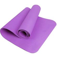 Strauss PE Eco-Friendly Yoga Mat, 6 mm (Purple)