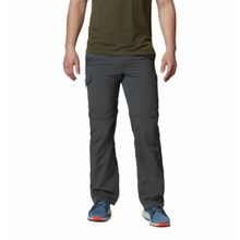 Columbia Mens Grey Omni-Wick Silver Ridge Convertible Pant