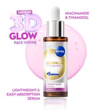 NIVEA Luminous Even Glow Brightening Face Serum with Niacinamide, Thiamidol 60X Vitamin C, Aloevera