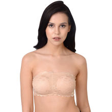 Da Intimo Peach Solid Non-Wired Lightly Padded Everyday Bra