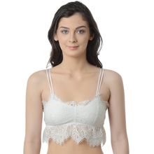 Da Intimo White Full-Coverage Bralette
