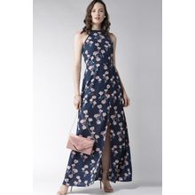 Twenty Dresses By Nykaa Fashion Flatter Me Florals Slit Dress