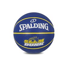 Spalding Slamdunk Rubber Basketball Blue (6)