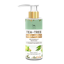 TNW The Natural Wash Tea Tree Anti-Dandruff Shampoo for All Hair Types with Neem & Lemon