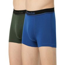 Frenchie Mens Solid Trunks Elements-Assorted Colours (Pack of 2)