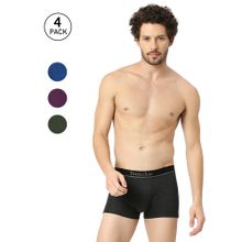 Frenchie Mens Trunks Elements-Assorted Colours (Pack of 4)
