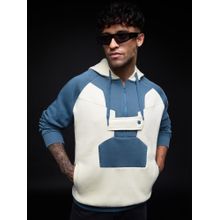 The Souled Store Oversized Lagoon Mens Oversized Hoodie