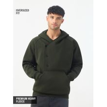 The Souled Store Oversized Olive Terrain Mens Oversized Hoodie