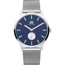 Danish Design Tidlos Small Seconds Quartz Dial Color Blue Men Watch-IQ68Q1219