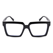 Voyage Black Wayfarer Eyeglasses for Men & Women 8774MG3922