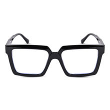 Voyage Black Wayfarer Eyeglasses for Men & Women 8774MG3922