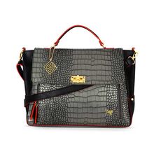 Baggit L Nimma Y G Z Zinga Sd Black-Red Handbags - (L)
