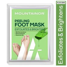Mountainor Peeling & Exfoliating Foot Mask For Baby Soft Feet | Removes & Heals, Dry & Cracked Skin