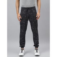 Alcis Mens Black Anti-static Slim-fit Training Joggers