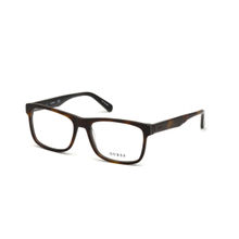 Guess Rectangular Brown Eyeglasses GU1943 54 052