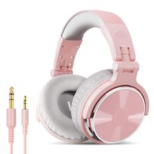 OneOdio Pro 10 Pink Over Ear Wired With Mic Headphones/Earphones