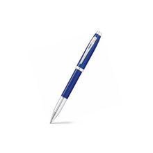 Sheaffer 9339 Gift 100 Rollerball Pen - Glossy Blue with Chrome Plated Trim