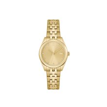 Lacoste Tuilerie Quartz Gold Round Dial Womens Watch - 2001303