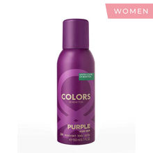 United Colors of Benetton Colors Purple Deodorant Body Spray For Her