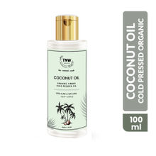 TNW The Natural Wash Cold Pressed Pure Coconut Oil for Healthy Skin, Hair and Baby Body Massage Oil