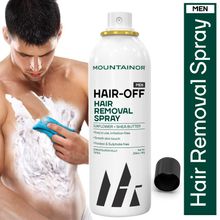 Mountainor Hair Removal Cream Spray For Men, Sensitive Painless Care For Chest, Legs & Arms In 5Mins