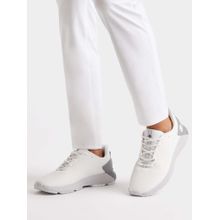 Gfore Men Mg4+ Spikeless White and Grey Logo Golf Shoes