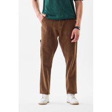 Snitch Brown Denim Relaxed Casual Jeans