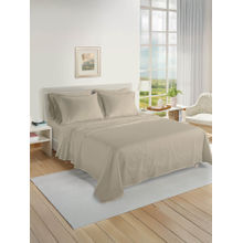 LANE LINEN 1000TC 100% Egyptian Cotton Swiss Dot Super King Bedsheet with 4 Pillow Covers Linen