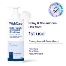 WishCare Multi Peptide Anti Hairfall Conditioner with Rosemary - Controls Hairfall - Adds Shine