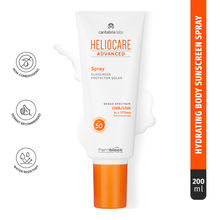 Heliocare Body Sunscreen Spray SPF 50 Broad Spectrum, New Gen Uv Filters, Dewy Finish