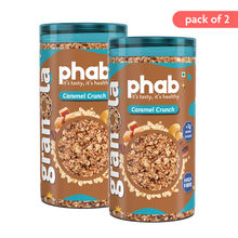 Phab Caramel Crunch Granola Cereals (Pack of 2)